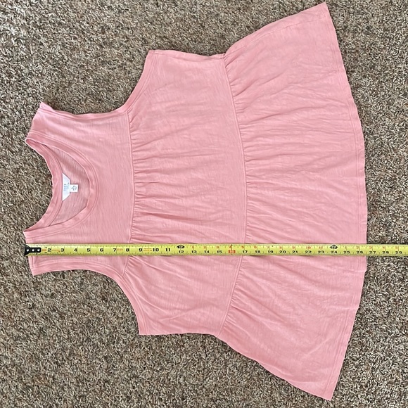 Pink three tiered tank top - Picture 5 of 6